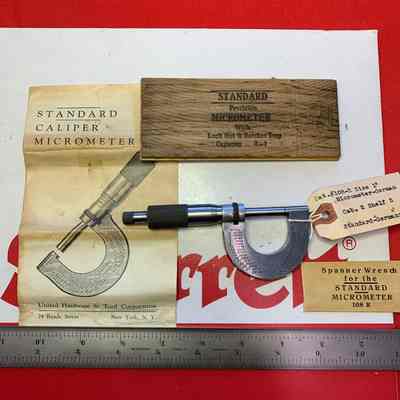 Standard Micrometer - Germany 1"