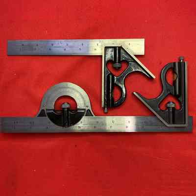 Combination Square M. T. Co. 12 Inch & 9 Inch