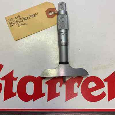 Catalog #449A Micrometer Depth Gage