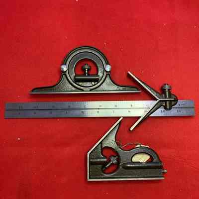 Combination Square Set 12 Inch Lufkin No. 525