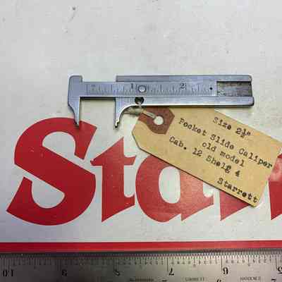 Catalog #425 Pocket Slide Caliper 2 1/2" (3")