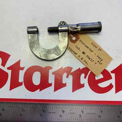 Victor S. M. Co. Micrometer