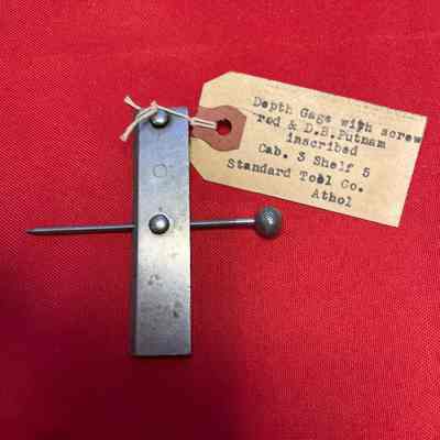 Depth Gage w/Screw Rod Standard Tool