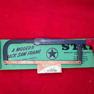 Hack Saw Frame Star No. 20