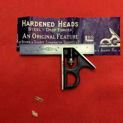 Combination Square B & S No. 401 4 Inch