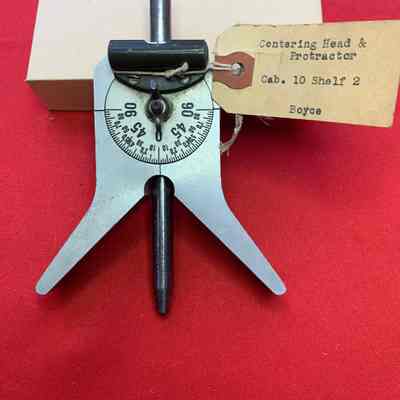 Protractor & Centering Head Boyce