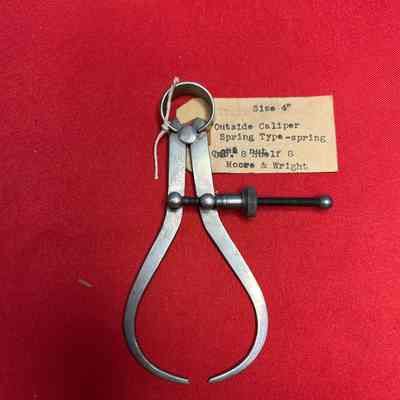 Calipers Outside Spring Type Moore& Wright 4 Inch