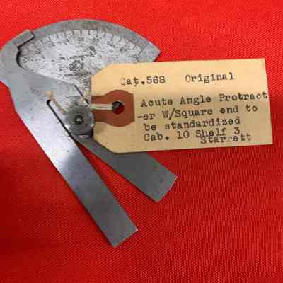 Protractor Starrett Cat. #568