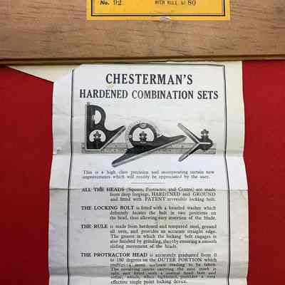 Combination Square Chesterman's
