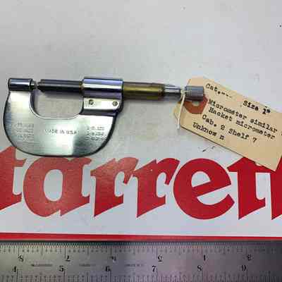 Micrometer (Similar to Hackett)