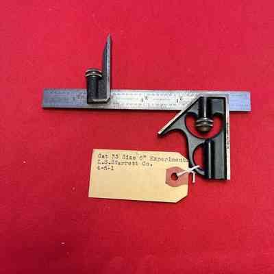 Combination Square Starrett No. 33 XP 6 Inch