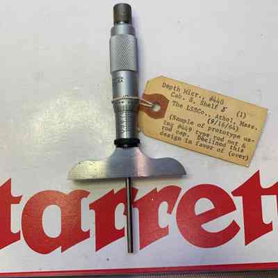 Catalog #440 Micrometer Depth Gage XP