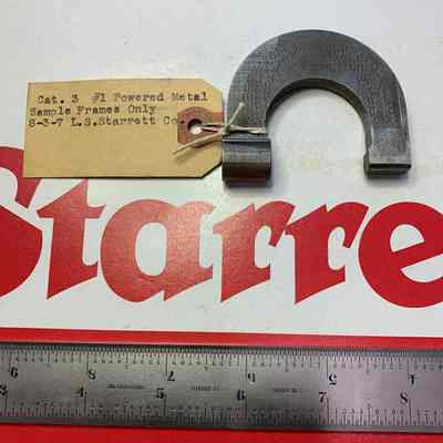 Catalog #3 Powdered Metal Sample Frame