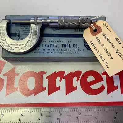 Central Catalog # Micrometer w/LN-RS