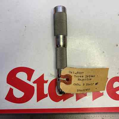 Screw Driver Starrett Catalog #557