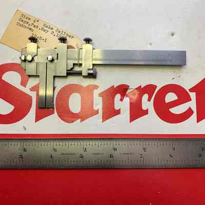 Caliper Slide Caliper 4" Barker, Alfred