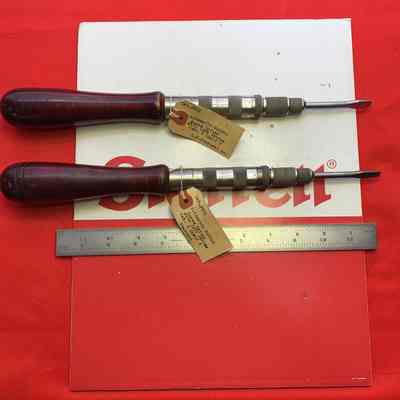 Screw Driver Starrett Catalog #801 Automatic Spiral (2)