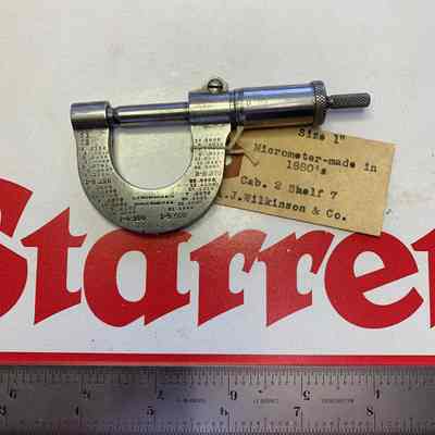 A. J. Wilkinson Co. Micrometer