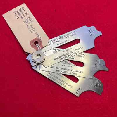 Radlus Gage Weld Bead General Electric No. 92x512
