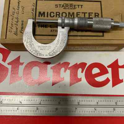 Catalog #T1230 Stainless Grad. .0001