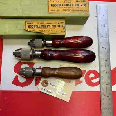 Pin Vise Goodell-Pratt #104 (2), #106