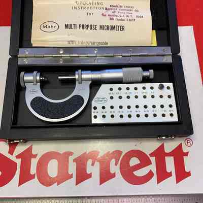 Mahr Micrometer Multi Purpose