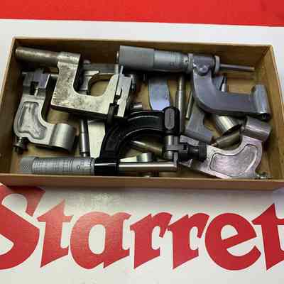 Multi Anvil Micrometers Various Samples