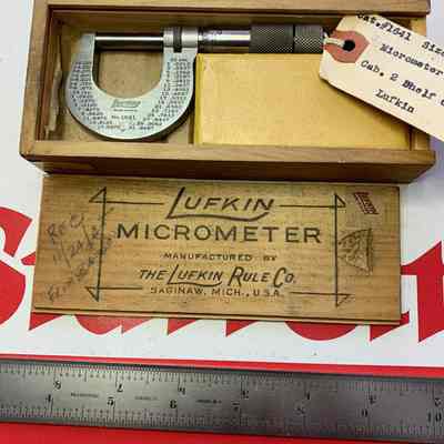 Lufkin Catalog #1641Micrometer