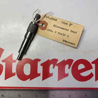 Catalog #463 Micrometer Head