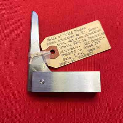 Square Starrett Solid Steel Square Model