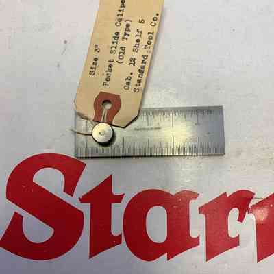 Standard Tool Co. Pocket Slide Caliper 3"