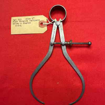 Calipers Outside Flat B & S No. 811 6 Inch