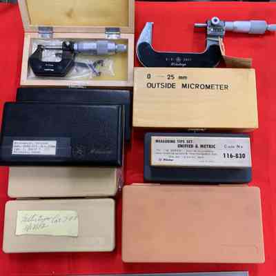 Mitutoyo Micrometers (10)