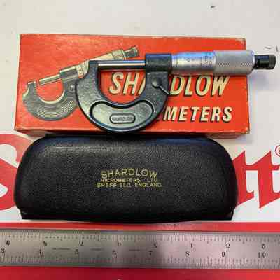 Shardlow Catalog #K50 Micrometer English & Metric