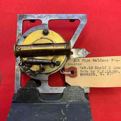 Protractor Pipe Welders R. B. Light #23