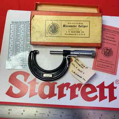 Slocomb Catalog #27 Micrometer 2"