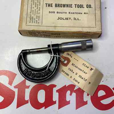 Brown Micrometer Brownie