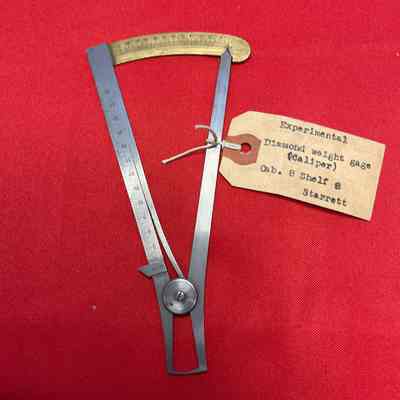 Calipers Diamond Weight Gage Starrett XP