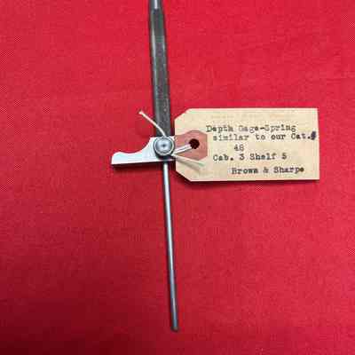 Depth Gage Sping Type B & S