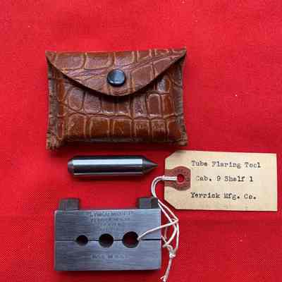 Tube Flaring Tool Yerrick Mfg. Co.