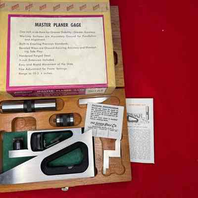 Planer Gage Lufkin No. 901AS