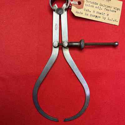 Calipers Outside w/Quick Adjust Feature L.J.M. 5 1/2 Inch