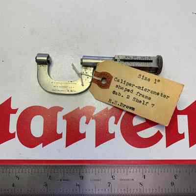 R. H. Brown Caliper/Micrometer