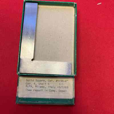 Square ALPA Solid Steel