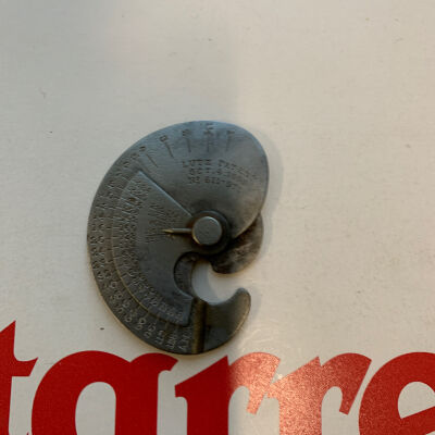 Lutz Patent Wireman’s Gage