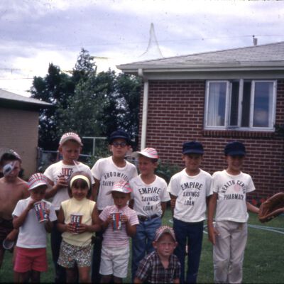E. 10th Ave. Ball Team - 1969