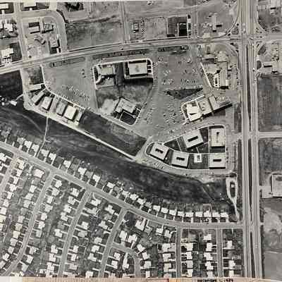 Aerial photo of Broomfield c. 1960s or 1970s