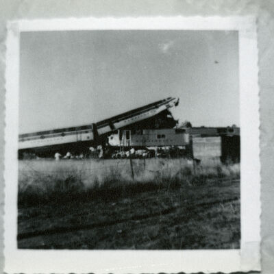Wreckage of the 1958 Train Wreck in Broomfield