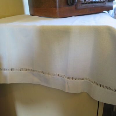 One edge of towel.: Origformat: Artifact