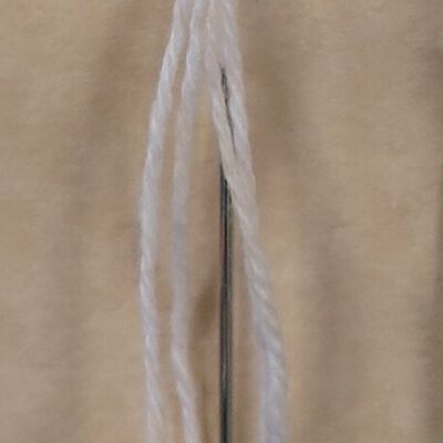 Hatpin with black head: Origformat: Artifact